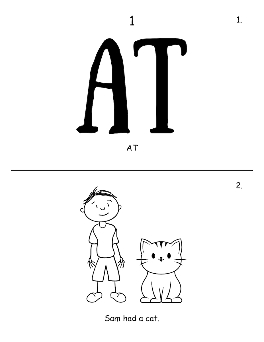 Word Family Decodable Readers Set (Second)