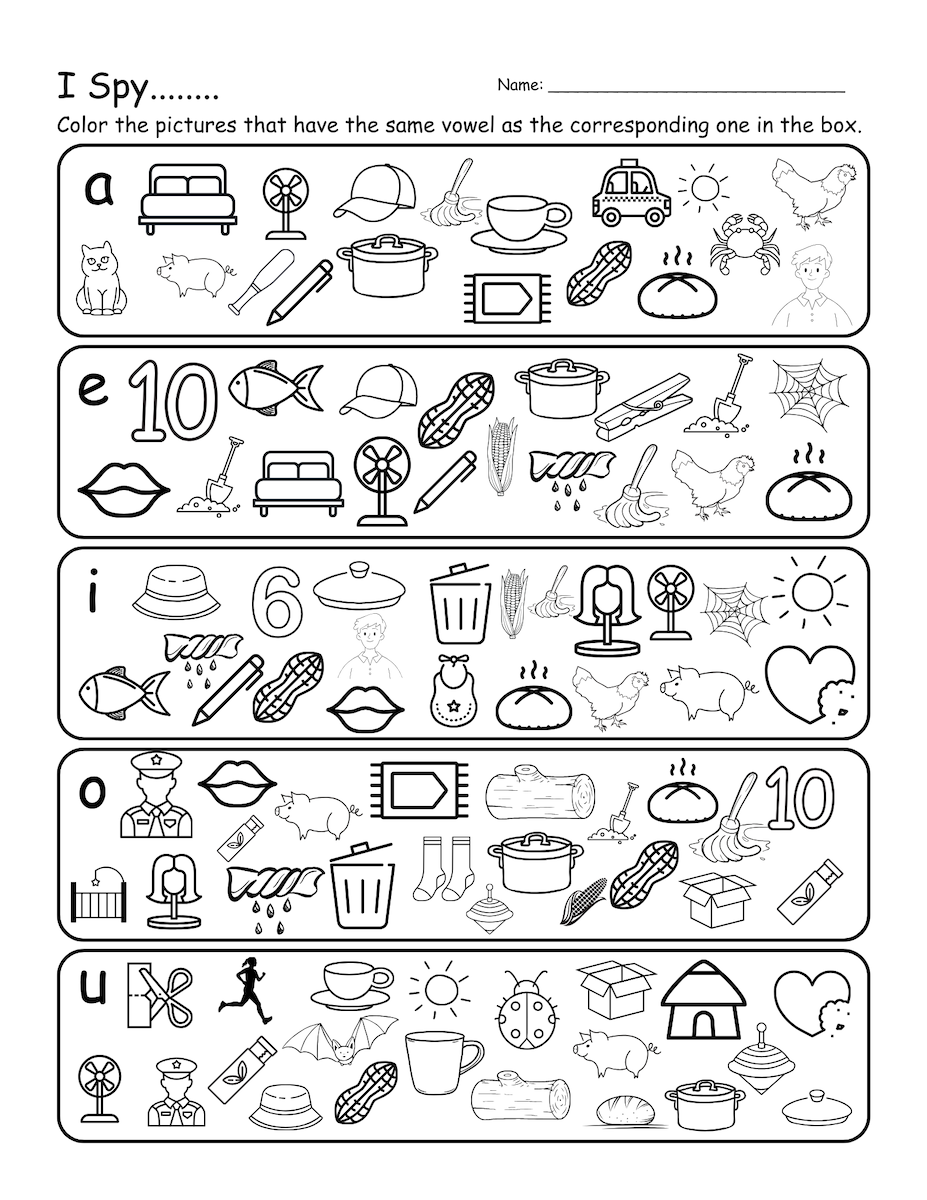 Vowel-Focused Games and Activities Pack (Third)