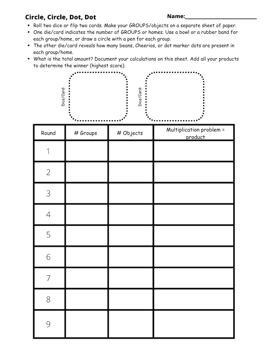 Multiplication Investigations