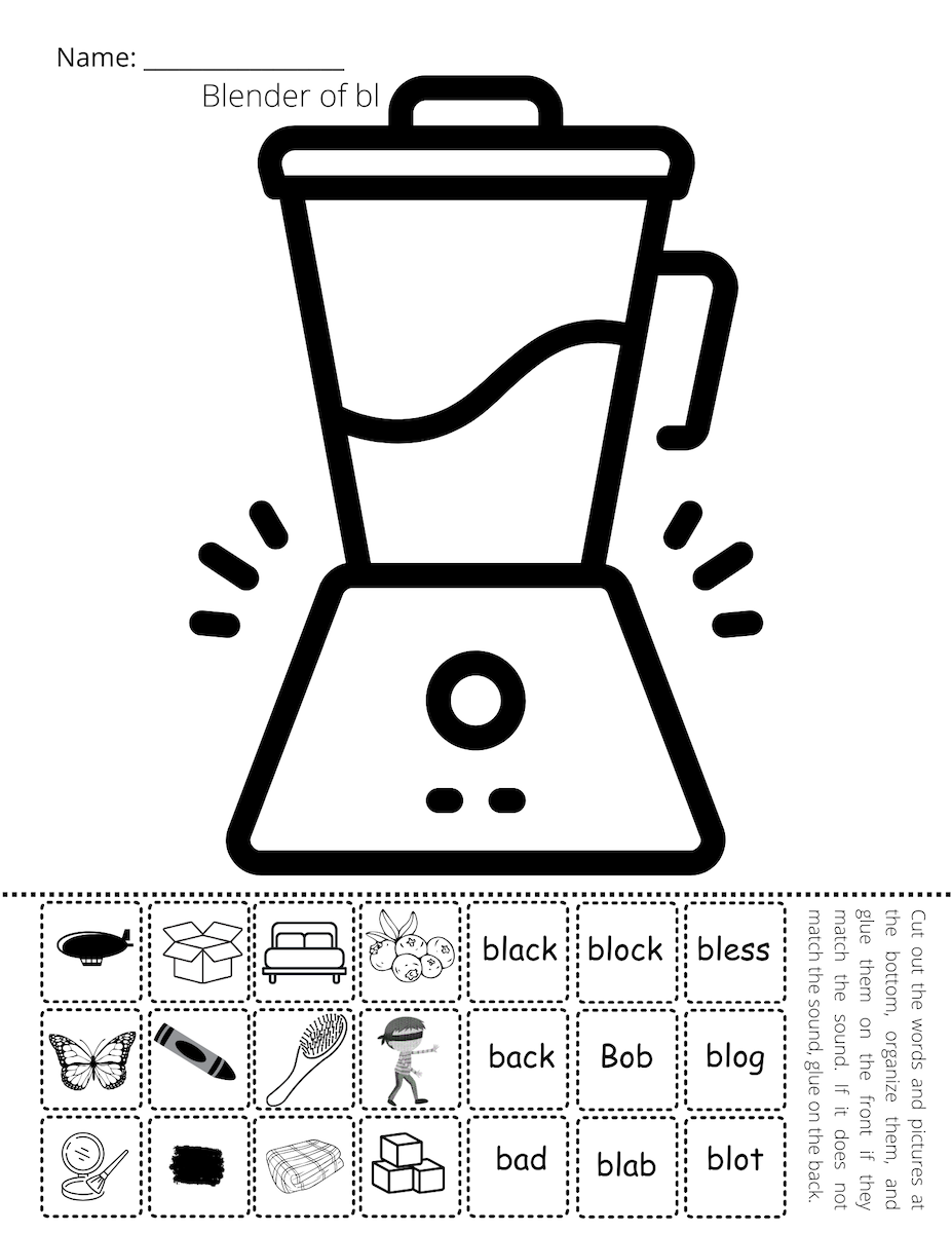 Beginning Blends Activities