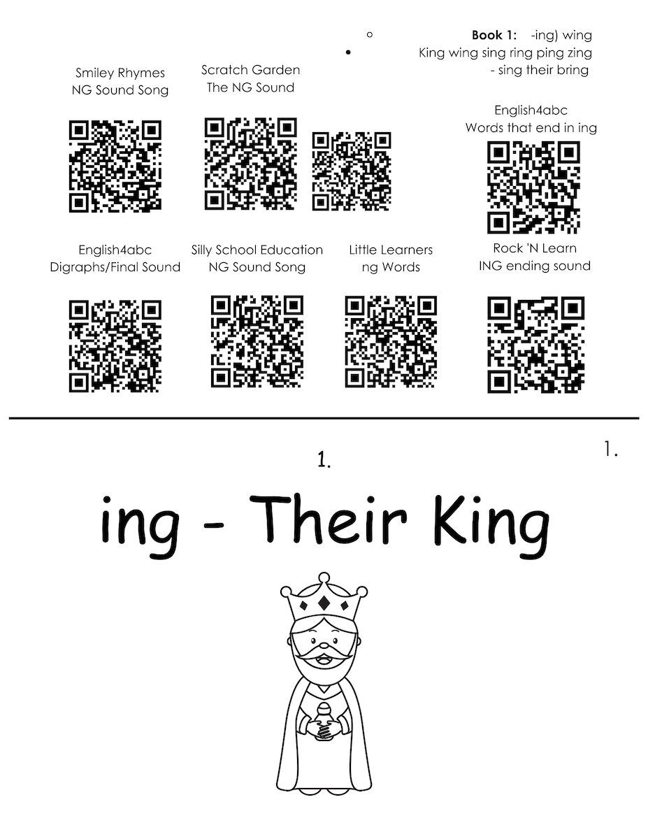 Glued Sounds and Suffixes Decodable Readers