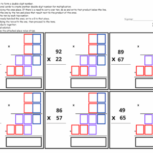 Multiple-Digit Multiplication Pack
